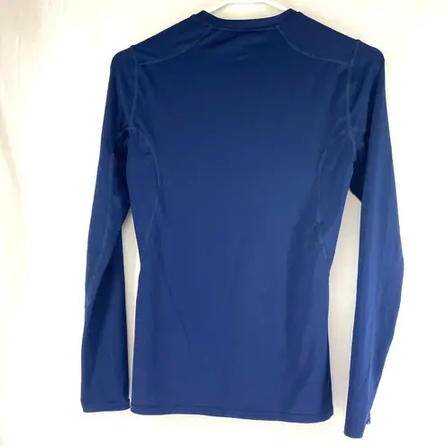 Eastbay Navy blue Woman's Small compression thermal dry fit shirt sz Small