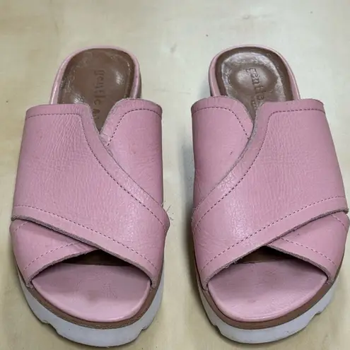 Gentle Souls By Kenneth Cole Lavern Platform Sandals Size 7