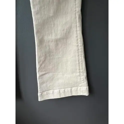 Veronica Beard Women's Straight Jeans in Cream