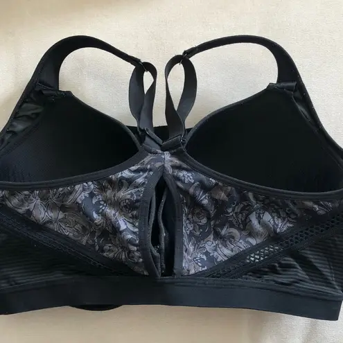 Victoria Sport Black Floral Sports Bra