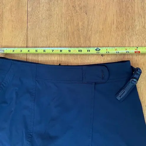 Eastern Mountain Sports Active Wear Casual Summer Black Skort Pockets, Size 6