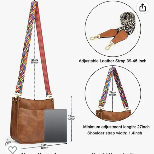 Crossbody purse Brown