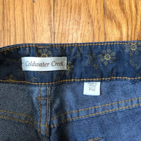 Coldwater Creek  EUC Women's Straight Leg Jeans Size 10P