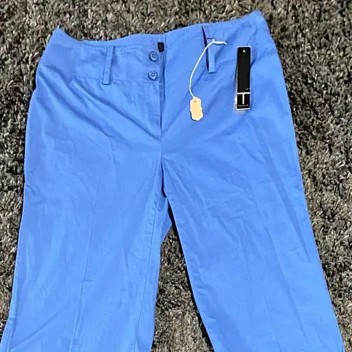 Tahari Women's Solid Wide Leg Trousers Size 2