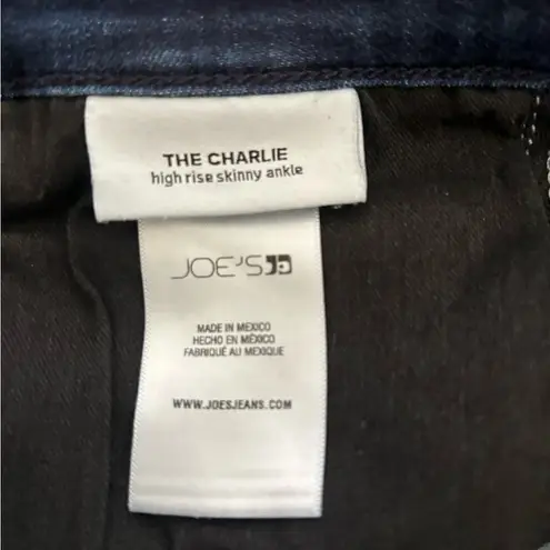 joe's jeans Joe’s Jeans The Charlie dark wash high rise skinny ankle Jean size 28