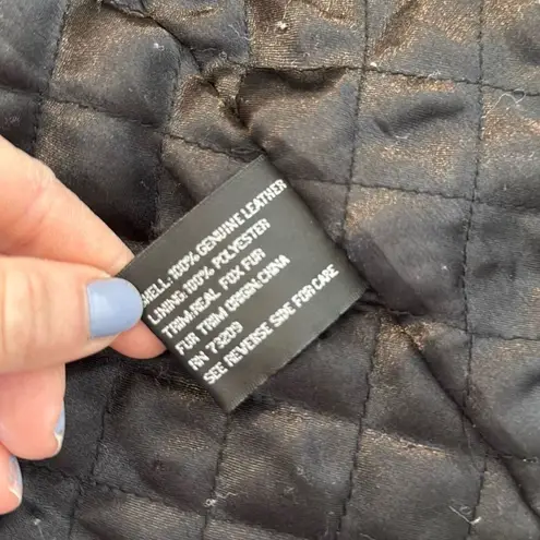 Marvin Richards Marvin Richard’s 100% genuine leather black lined blazer jacket large