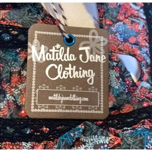 Matilda Jane  Sheer Bohemian blouse size small nwt