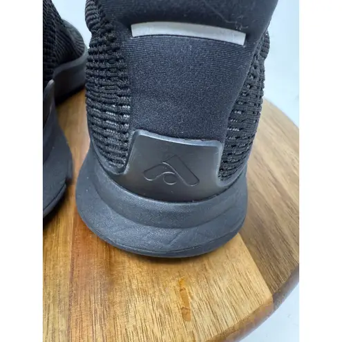 FitFlop Womens Vitamin Shoes Black Knit Lace Up Sneakers Size US 10