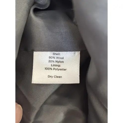 Talbots  Wool Blend Gray Pink Plaid‎ Blazer Size 14W Plus Career Academia thumbnail 5