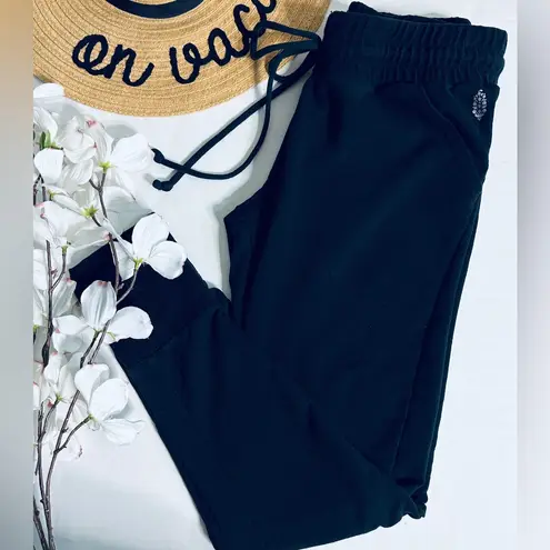 Free People Movement Black Sunny Jogger Drawstring Sweatpants