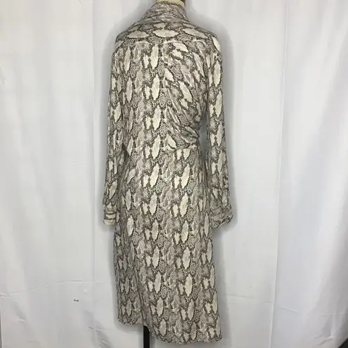 Olivaceous  Snakeskin Dress Sz L