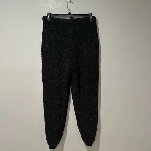SKIMS Fleece Joggers Loungewear Lagenlook Minimalist Lux Black