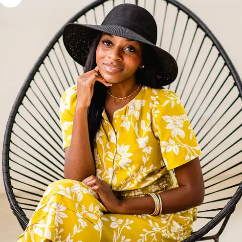 Wallaroo Victoria Diva Black Poly Straw Hat. Size Medium.