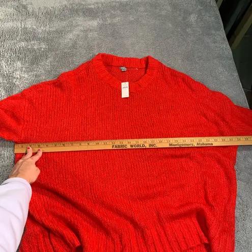 Aerie  Vibrant Red Crew Neck Sweater