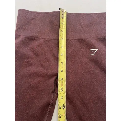 Gymshark  Adapt Fleck Seamless Leggings Size Medium Chocolate Brown Athletic