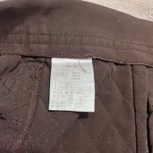 Designer Yoshi Kondo Two Piece Vest and Skirt Women’s Size Medium Brown