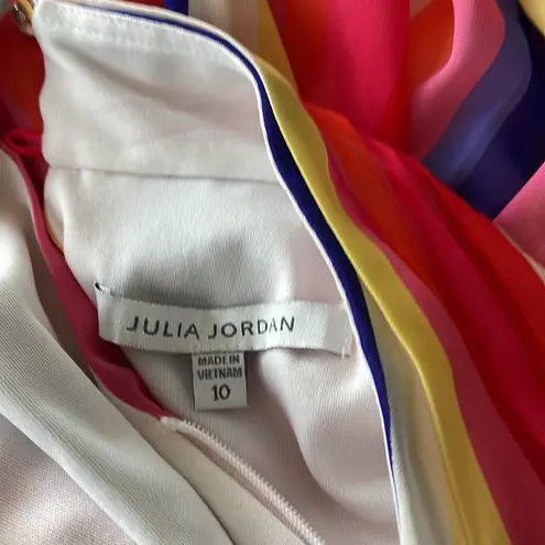 Julia Jordan NWT Stripe Midi Dress In Multi