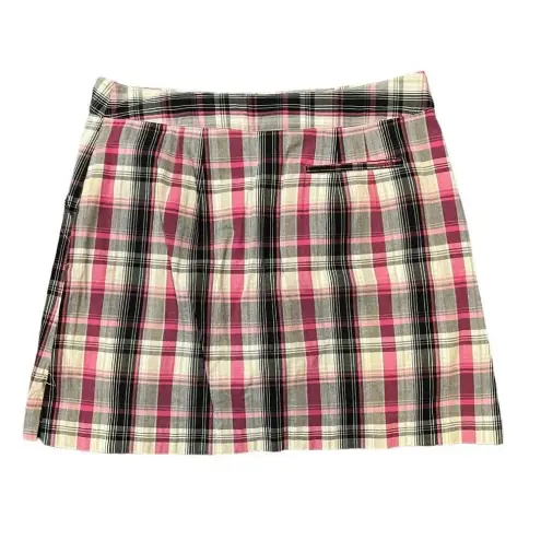 IZOD Women’s XGF Plaid Golf Skirt Skort Size 6
