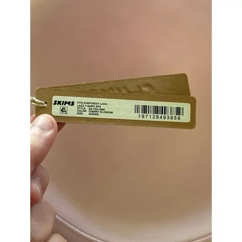SKIMS Fits Everybody Lace T-shirt Bra Cherry Blossom Size 34DDDD