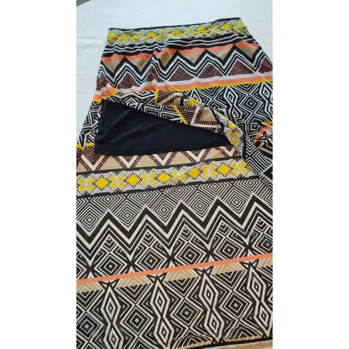 Inc International Concepts Beach long skirt Multicolor Size XL