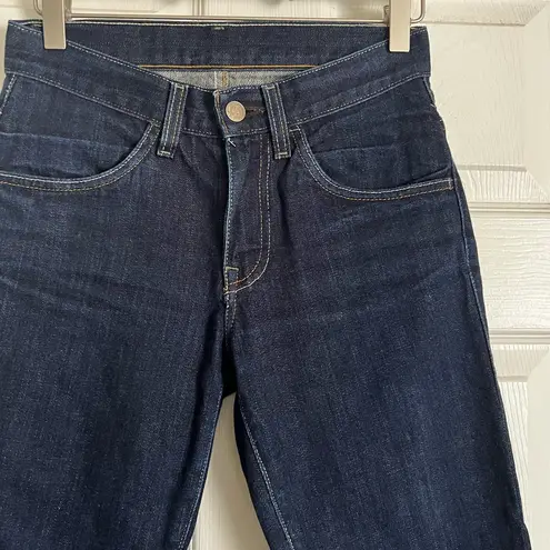 Imogene and Willie Slim Straight Jeans in Dark Wash Indigo size 24