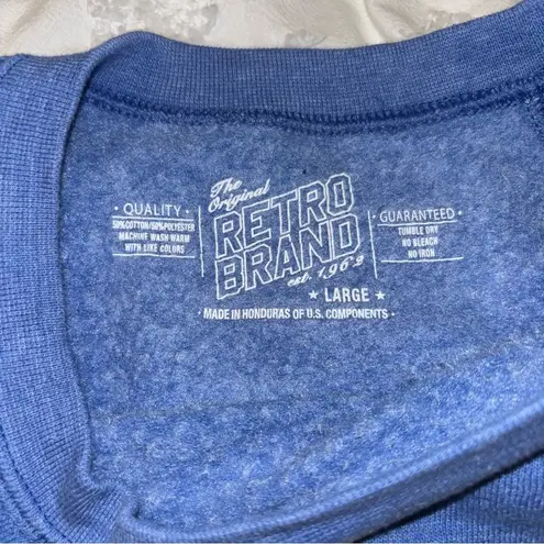 Hofstra University crew neck Blue Size L