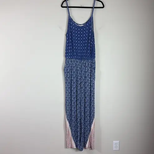 Matilda Jane ‘Let’s go Together Open Road’ wide Leg Pull On Jumpsuit Size Med.