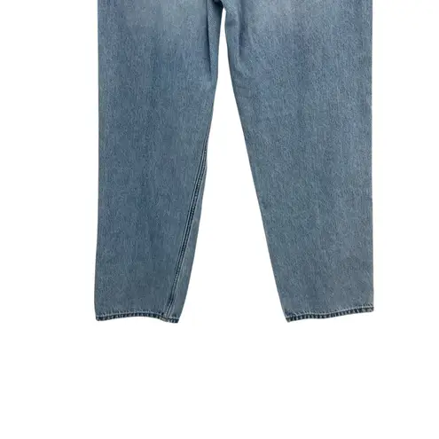 Etica The Tyler Vintage Straight Jeans Denim Light Medium Wash Blue Size 28