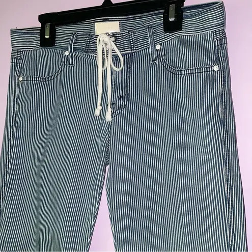 Mother Size 25 Tie Me Up Rascal in On the Road Coastal Fisherman Preppy Blue