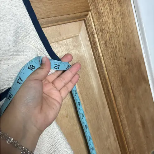 Saisaa studio women’s Cream and Navy Button