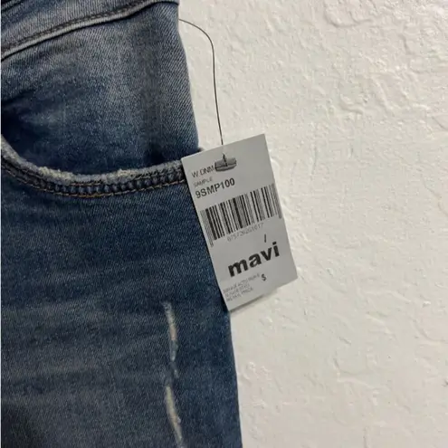NWT Mavi Womens Adrianna Skinny Stretch Zip Ankle Jeans Size 26/27 Blue Faded
