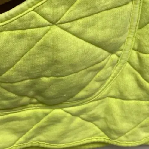 California Waves Callia souses lime Quilted Jacket