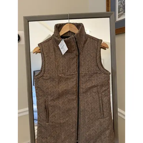 Saint Hugh Shooter’s Vest Marsh Series Brown Quilted Outdoor Hunting Vest Sz