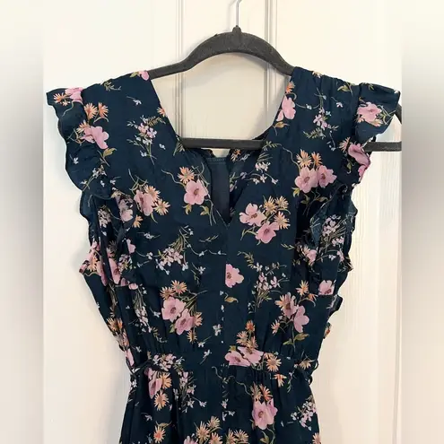 Rebecca Taylor Emilia Floral Sleeveless Silk
Jumpsuit