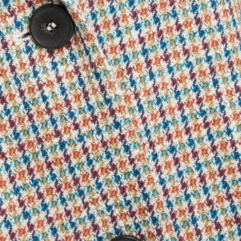 Maje Tailored Check-Print Houndstooth Blazer Size FR 42 US 10