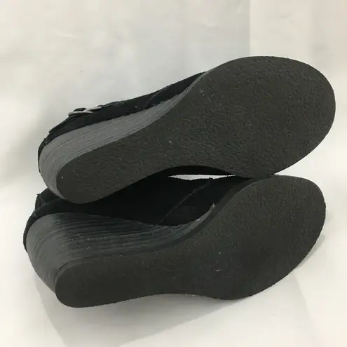 Very Volatile Black Suede Booties 7.5