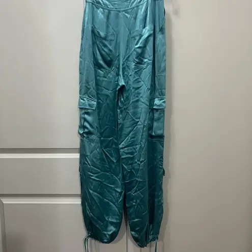 36.5 NICHOLAS Blue Nori Pants Size 2 US $