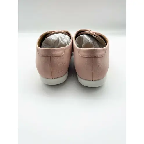 Comfortview NWB Blush Pink Low Top Lace Up Walking Sneakers Women’s Size 8WW