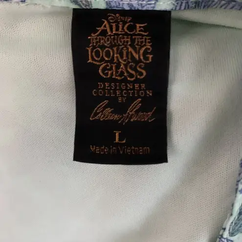 Disney  Alice Through The Looking Glass Designer Collection Floral Maxi Dress L