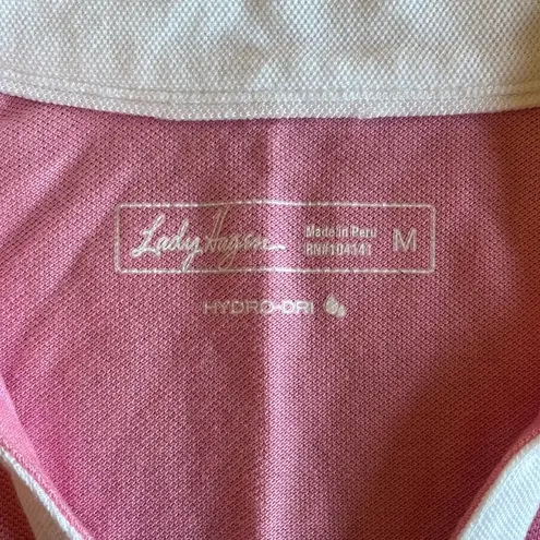 Lady Hagen Hydro-Drip Breast Cancer Awareness Golf Polo Size M