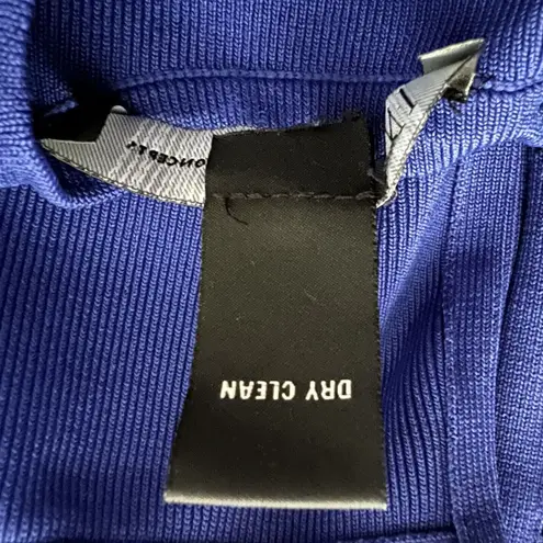 INC International Concepts Dress Womens XS Black Blue Bandage Party Cocktails