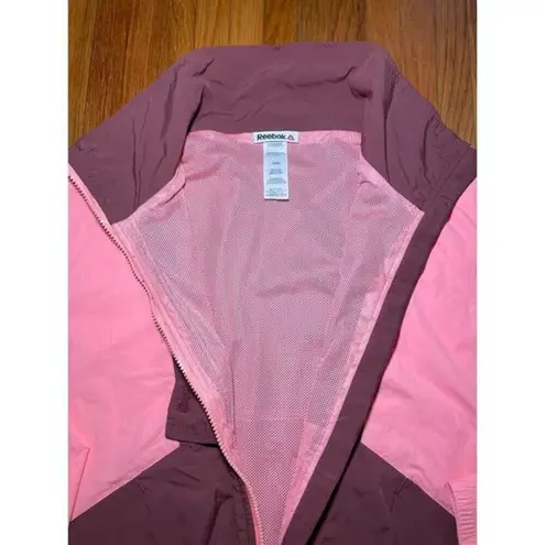 Reebok  Pink Waterproof Jacket‎ L