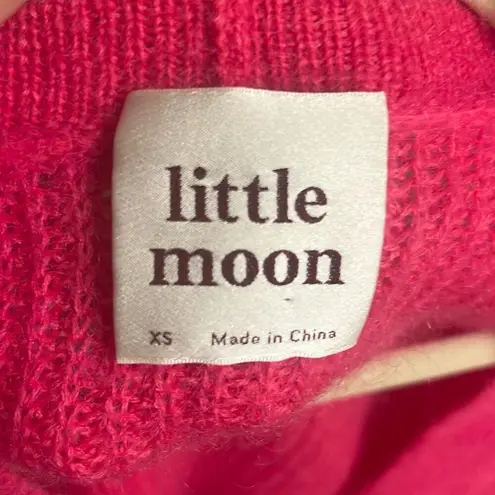 ✨Little Moon (Aritzia) Wool & Mohair Pink Sz XS Cardigan✨