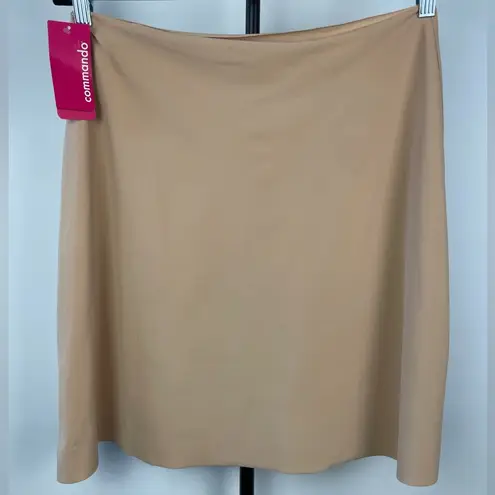 Commando  Beige Seamless Half Slip Shapewear Skirt