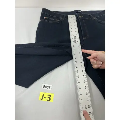 CHAPS Womans  Blue Denim Stretch Jeans 18W - Image 7