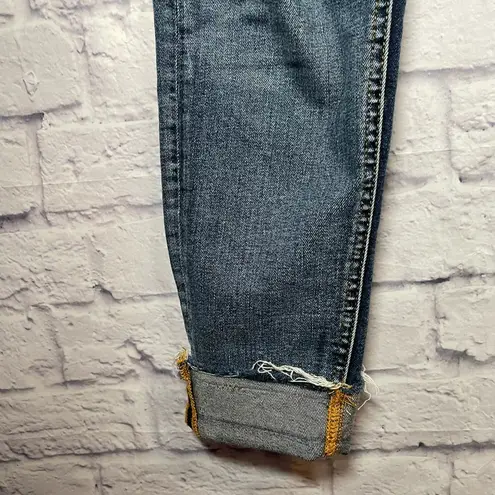 Miss Me  Ankle Skinny Medium Wash Lightly Distressed Denim Jeans size 29‎