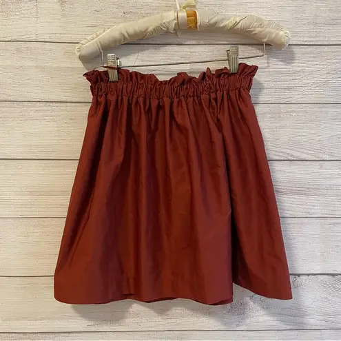 ZARA NWT  Paperbag Mini Skirt