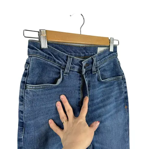 Imogene and Willie Elizabeth Indigo High-rise Skinny Leg Stretch Denim Jeans SZ 25