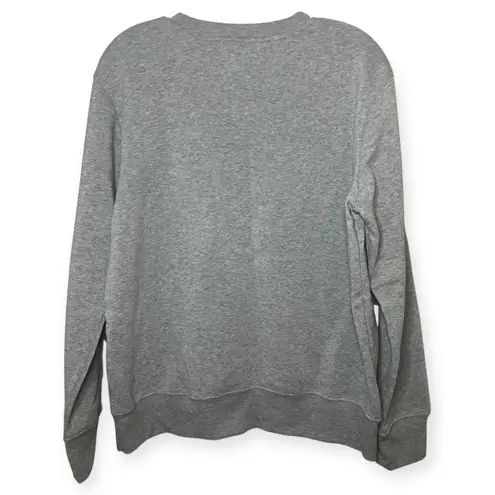 Stay Spooky Halloween Ghost Sweatshirt Gray Crewneck Pullover Large Cozy Fall L