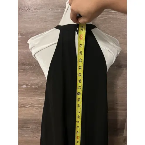 Astr The Label Halter Mini Dress Black Size Small High Neck EUC